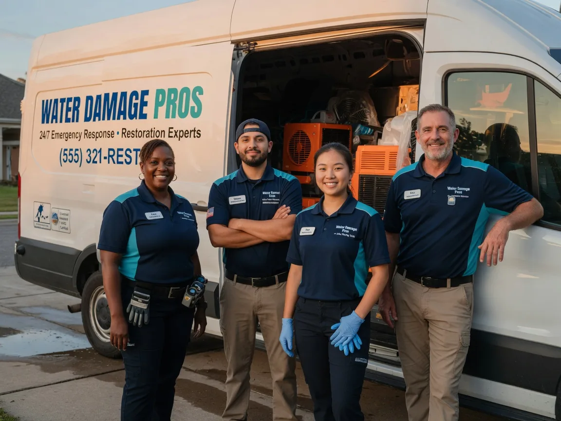 Water Damage Restoration company in Carrizo Springs, TX